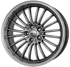 Brock B24 GP chromsilber horn-poliert Alufelge 9x20 Zoll ET30 LK 5x112 ML66.6