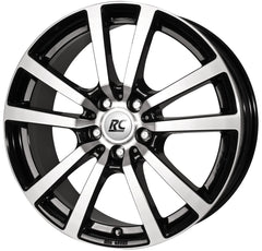 RC-Design RC25 schwarz front-poliert Alufelge 8.5x19 Zoll ET45 LK 5x120 ML74.1
