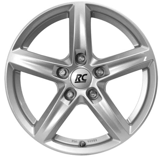 RC-Design RC24 kristallsilber lackiert Alufelge 6.5x16 Zoll ET39 LK 5x105 ML56.6 – Bild 2