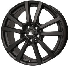 RC-Design RC25 schwarz-matt lackiert Alufelge 7.5x17 Zoll ET56 LK 5x112 ML66.6