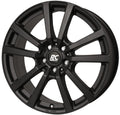 RC-Design RC25 schwarz-matt lackiert Alufelge 8.5x19 Zoll ET50 LK 5x127 ML71.5