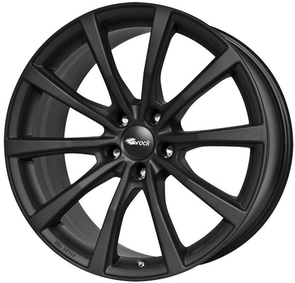 Brock B32 schwarz-matt lackiert 8.5x19 ET54 - LK5/130 ML71.5
