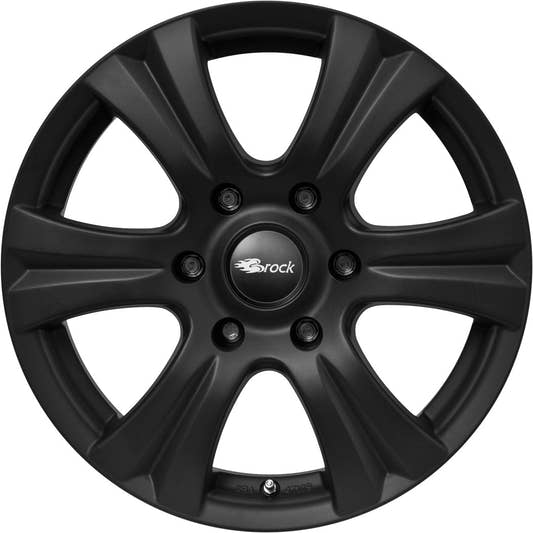 RC-Design RC14 SUV 6-Loch schwarz-matt lackiert Alufelge 7.5x17 Zoll ET50 LK 6x139.7 ML93.1 – Bild 2