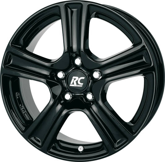 RC-Design RC19 schwarz lackiert Alufelge 6.5x16 Zoll ET31.5 LK 5x114.3 ML72.6