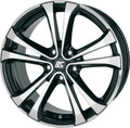 RC-Design RC17 schwarz front-poliert Alufelge 8.5x20 Zoll ET33 LK 5x112 ML66.6