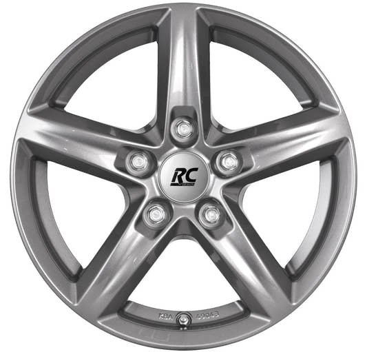 RC-Design RC24 titan-metallic lackiert Alufelge 6.5x16 Zoll ET40 LK 4x108 ML63.4 – Bild 2