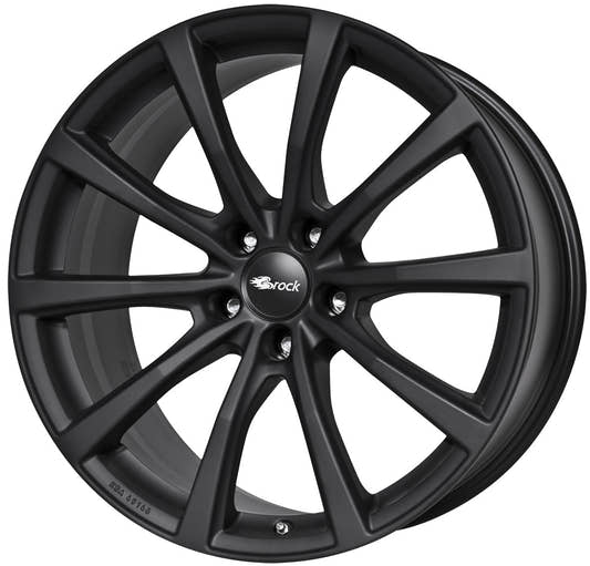 Brock B32 schwarz-matt lackiert 8.5x20 ET41 - LK5/115 ML70.2