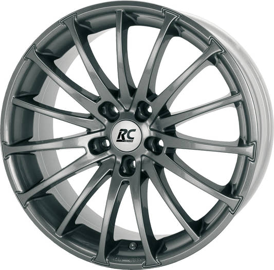 RC-Design RC18 titan-metallic lackiert Alufelge 7.5x18 Zoll ET35 LK 4x98 ML58.1