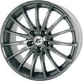 RC-Design RC18 titan-metallic lackiert Alufelge 7.5x18 Zoll ET35 LK 4x98 ML58.1