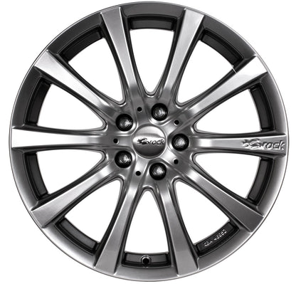 Brock B21 chromsilber lackiert Alufelge 7x16 Zoll ET38 LK 5x108 ML72.6 – Bild 2
