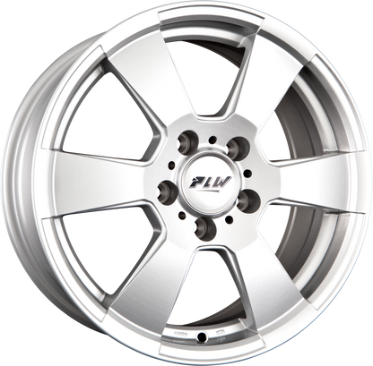 Proline B800 Silver Alufelge 7x16 Zoll ET38 LK 5x112 ML74.1 – Bild 2