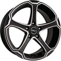 Proline PXO carbon matt polished Alufelge 8x18 Zoll ET35 LK 5x112 ML74.1