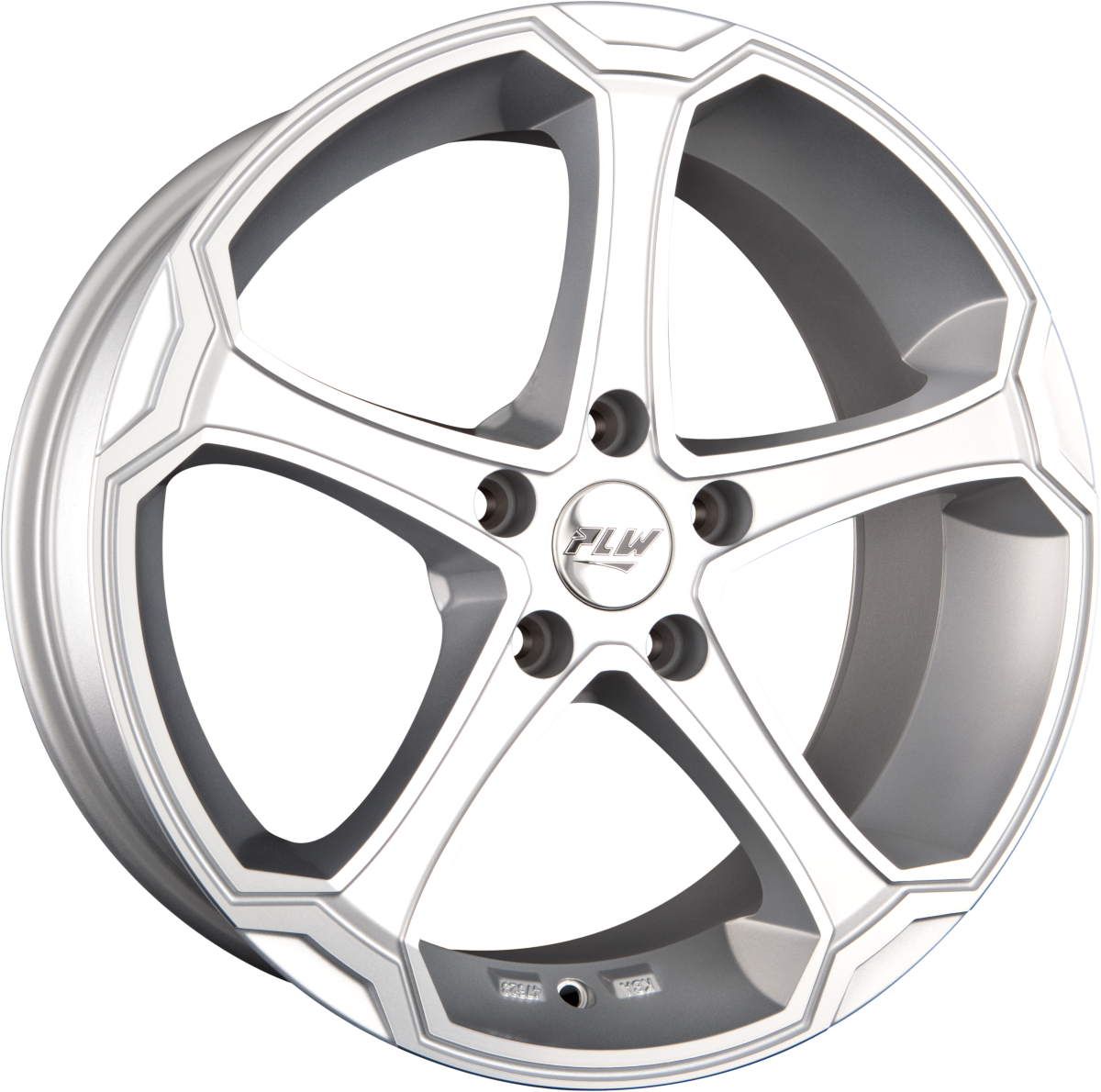 Proline PO Silber Matt Poliert (SMP) Alufelge 8x18 Zoll ET35 LK 5x112 ML74.1 – Bild 2