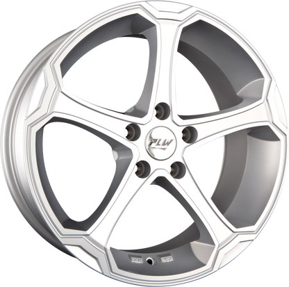 Proline PO Silber Matt Poliert (SMP) Alufelge 8x18 Zoll ET35 LK 5x112 ML74.1 – Bild 2
