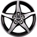 Proline PQ Carbon Brilliant Poliert (CBP) Alufelge 6.5x15 Zoll ET40 LK 5x112 ML66.6