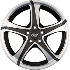 Proline PXZ Carbon Matt Poliert (CMP) Alufelge 7x16 Zoll ET38 LK 5x112 ML74.1