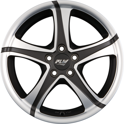 Proline PXZ Carbon Matt Poliert (CMP) Alufelge 7.5x17 Zoll ET35 LK 5x112 ML74.1