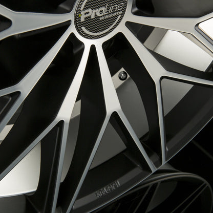 Proline Pxe Black Matt Polished (BMP) Alufelge 8.5x19 Zoll ET45 LK 5x108 ML74.1 – Bild 4