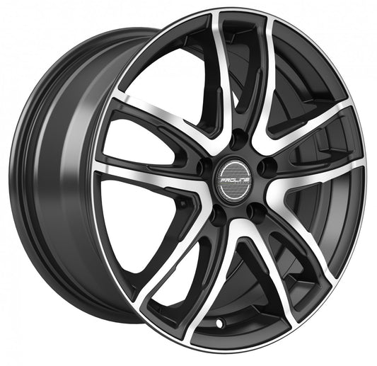 Proline PXV black polished Alufelge 7x17 Zoll ET45 LK 5x112 ML66.5