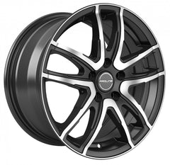 Proline PXV black polished Alufelge 7x17 Zoll ET45 LK 5x112 ML66.5