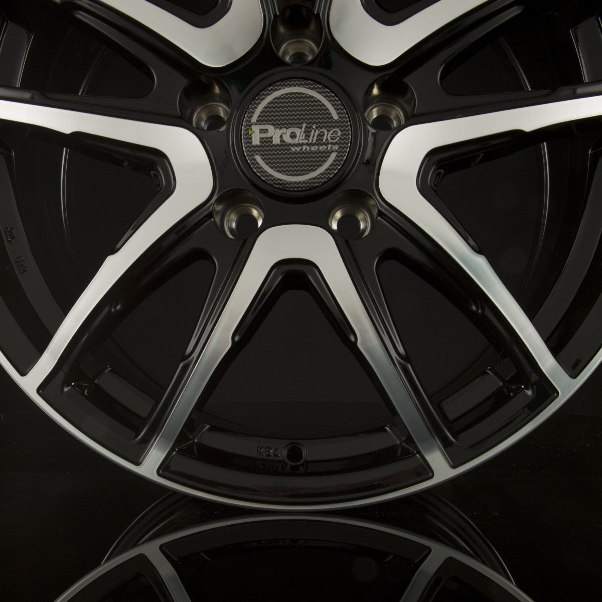 Proline PXV Black Polished Alufelge 7x17 Zoll ET38 LK 5x120 ML72.6 – Bild 5