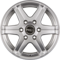 Proline PV/T Arctic Silver (AS) Alufelge 6.5x16 Zoll ET48 LK 5x114.3 ML66.1