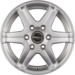 Proline PV/T Arctic Silver (AS) Alufelge 6.5x16 Zoll ET48 LK 5x114.3 ML66.1
