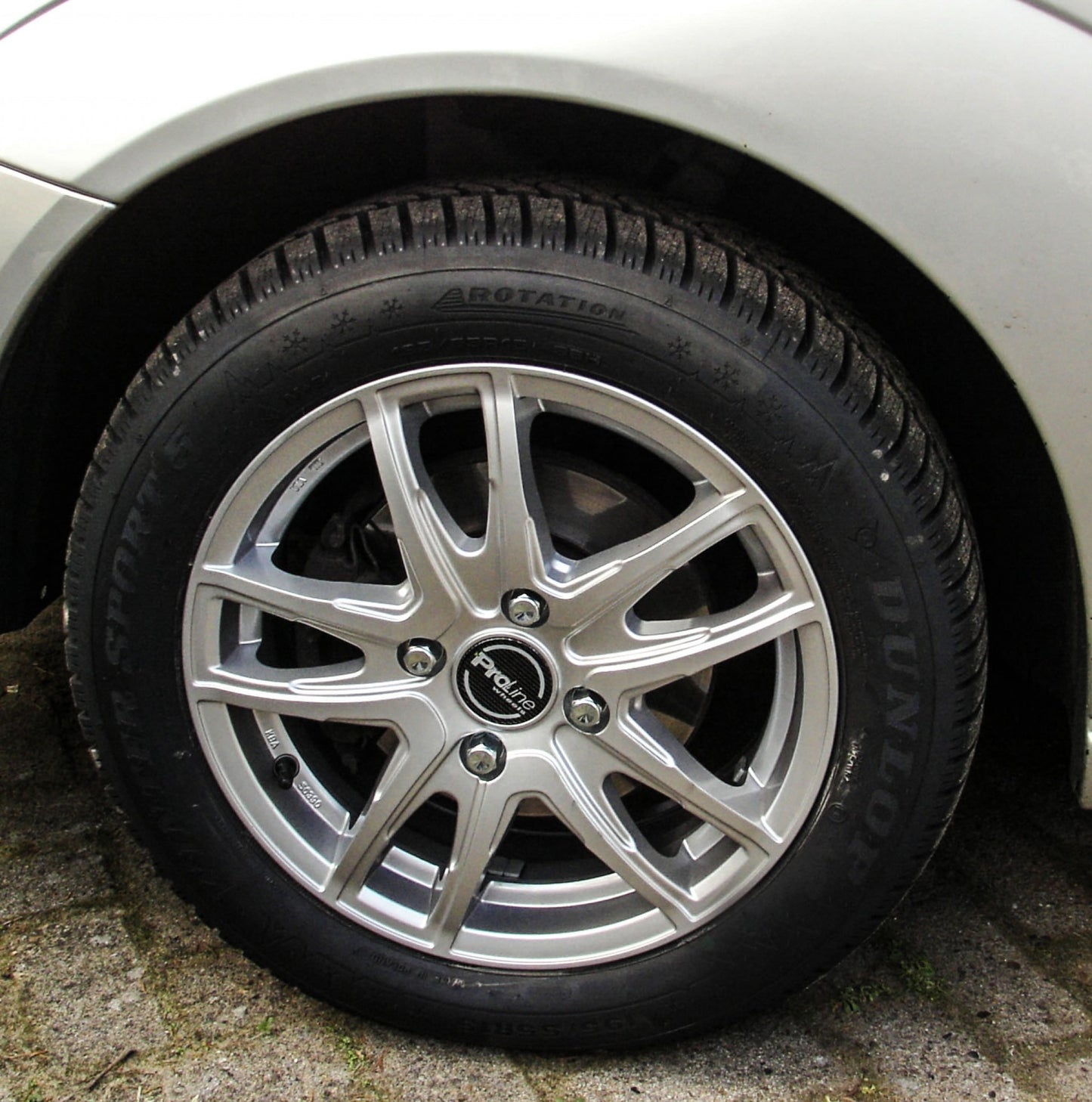 Proline VX100 arctic silver Alufelge 6x15 Zoll ET48 LK 5x112 ML57.1 – Bild 4