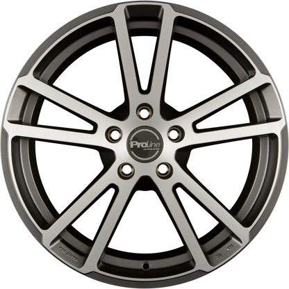 Proline PXR Gun Metal Brushed (GMB) Alufelge 8.5x19 Zoll ET32 LK 5x112 ML66.6