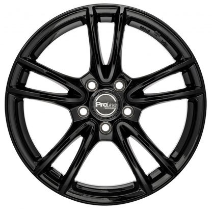 Proline CX300 black glossy Alufelge 6.5x15 Zoll ET43 LK 5x114.3 ML74.1 – Bild 2