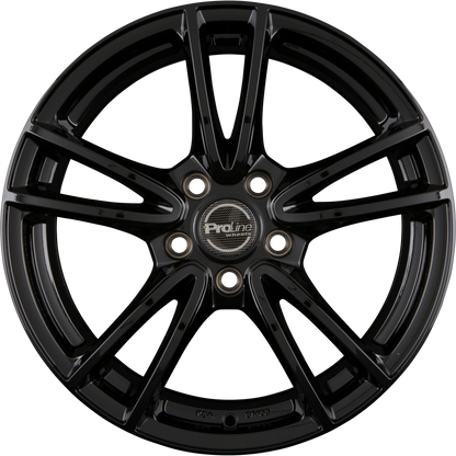 Proline CX300 Black Glossy (BG) Alufelge 6.5x16 Zoll ET38 LK 5x105 ML56.6