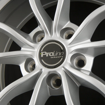 Proline ZX100 Arctic Silver (AS) Alufelge 6.5x16 Zoll ET45 LK 5x108 ML74.1 – Bild 5