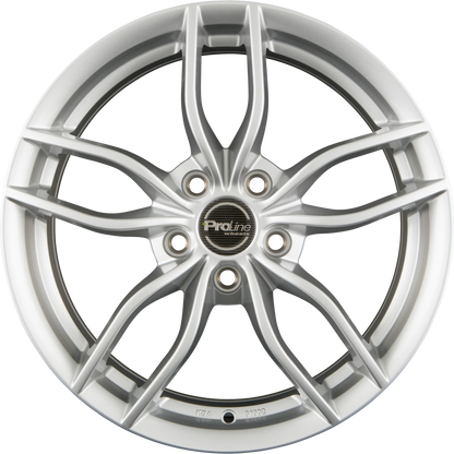Proline ZX100 Arctic Silver (AS) Alufelge 6.5x16 Zoll ET45 LK 5x114.3 ML74.1