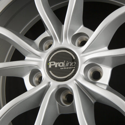 Proline ZX100 Arctic Silver (AS) Alufelge 6.5x16 Zoll ET45 LK 5x114.3 ML74.1 – Bild 5