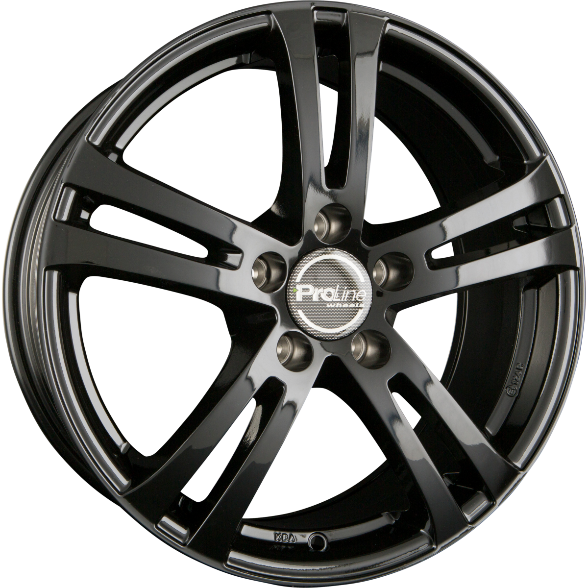 Proline BX700 black glossy Alufelge 7x17 Zoll ET42 LK 5x105 ML56.6 – Bild 6