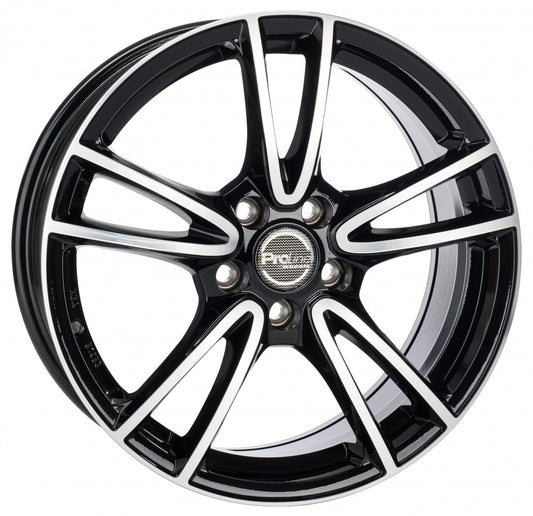 Proline CX300 black polished Alufelge 7.5x17 Zoll ET40 LK 5x105 ML56.6