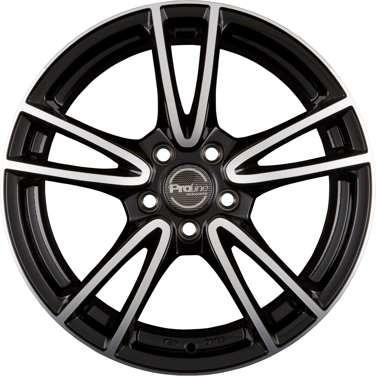 Proline CX300 black polished Alufelge 7.5x17 Zoll ET38 LK 5x120 ML72.6 – Bild 3