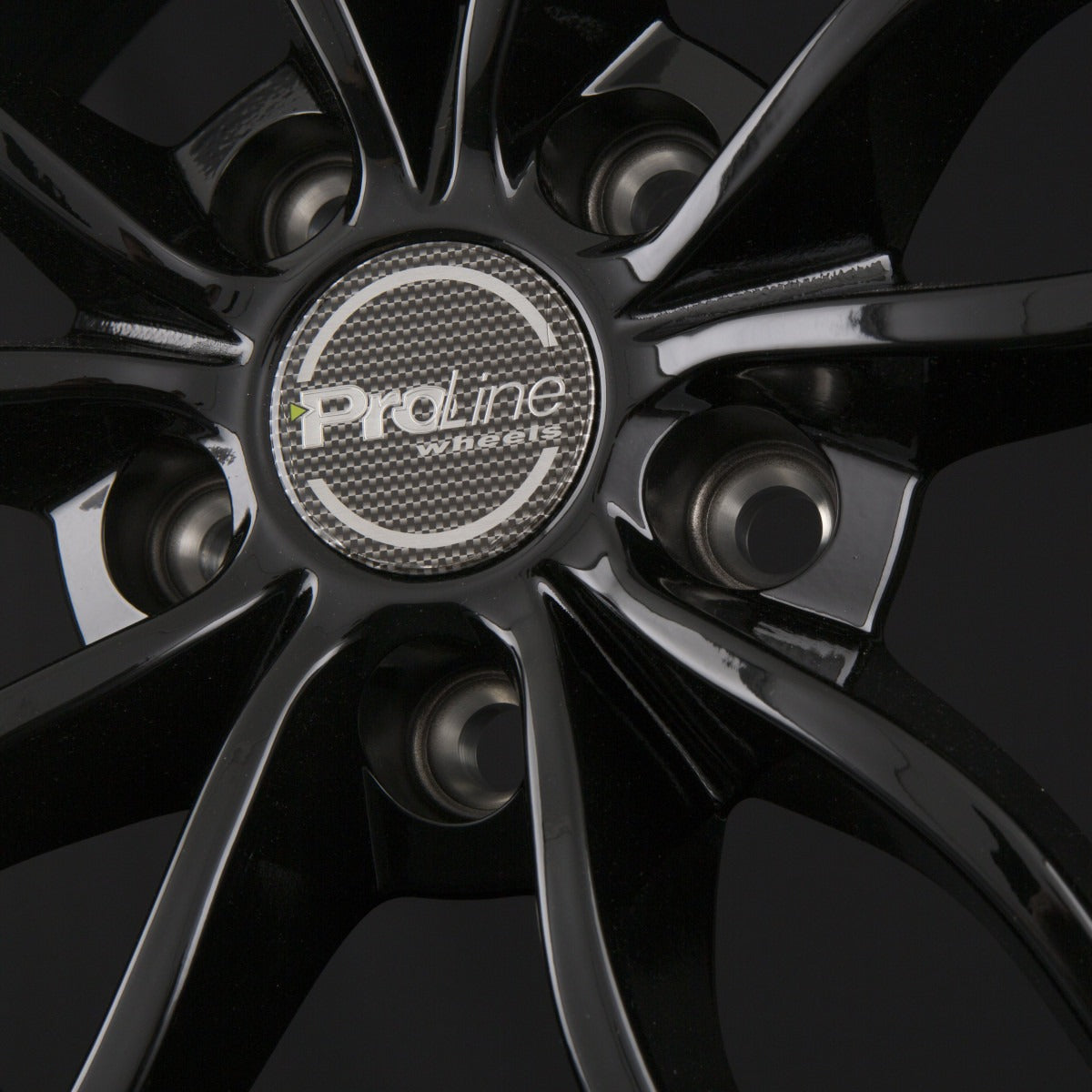 Proline ZX100 Black Glossy (BG) Alufelge 6.5x16 Zoll ET45 LK 5x114.3 ML74.1 – Bild 4