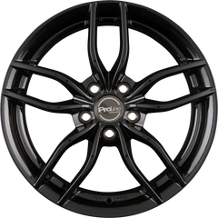 Proline ZX100 Black Glossy (BG) Alufelge 6.5x16 Zoll ET45 LK 5x108 ML74.1