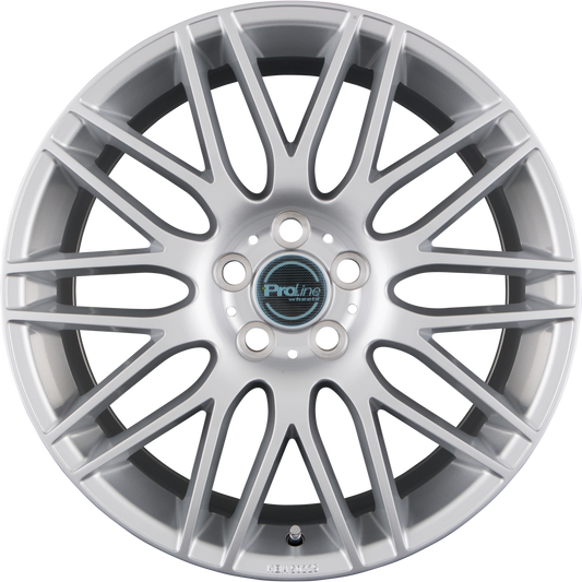 Proline PXK Metallic Silver (MS) Alufelge 9.5x21 Zoll ET42 LK 5x120 ML72.6