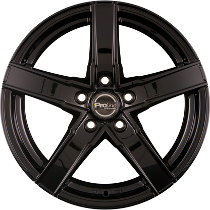 Proline SX100 Black Glossy (BG) Alufelge 6x15 Zoll ET42 LK 5x114.3 ML74.1