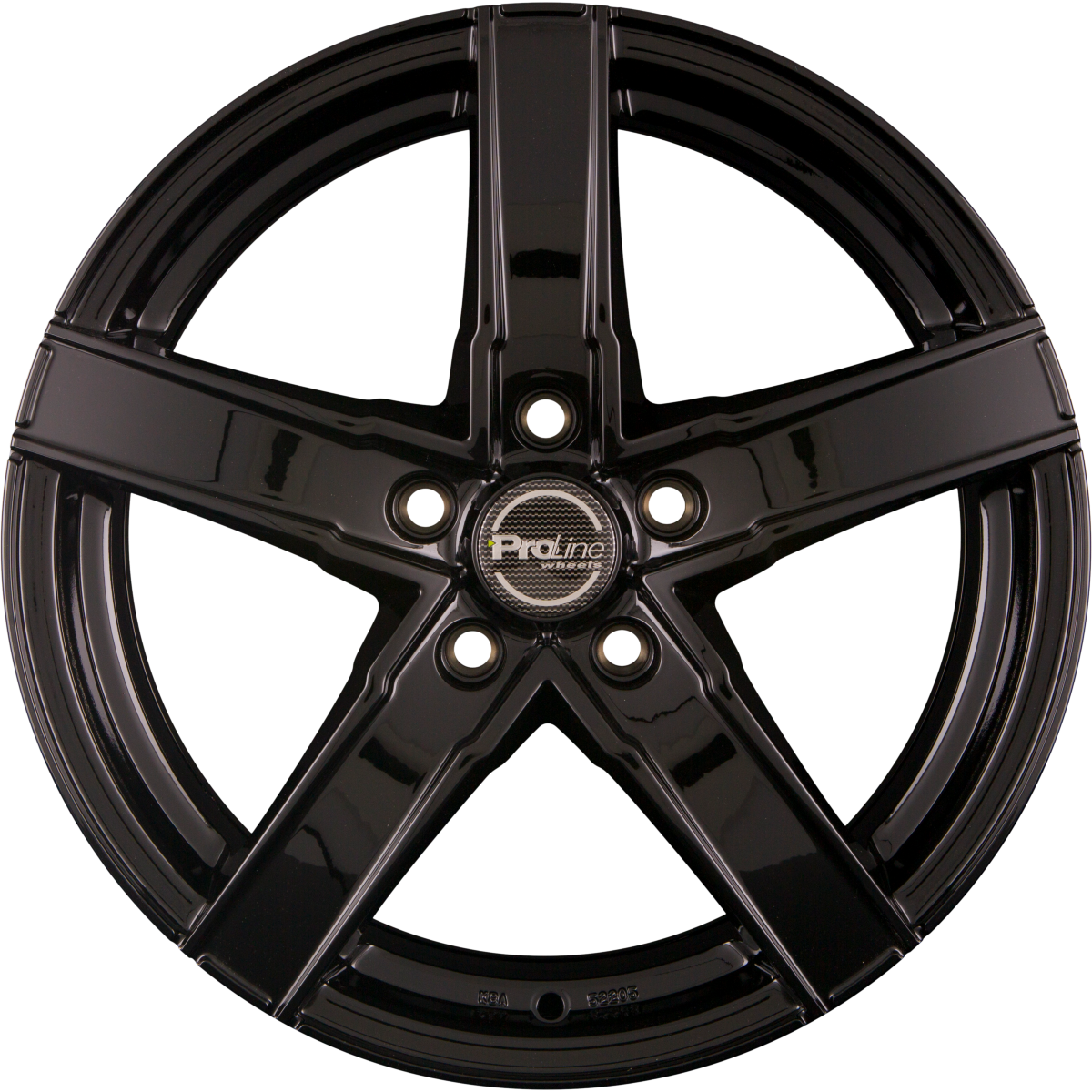 Proline SX100 Black Glossy (BG) Alufelge 6.5x16 Zoll ET38 LK 5x100 ML63.3