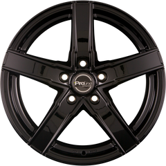 Proline SX100 Black Glossy (BG) Alufelge 6.5x16 Zoll ET40 LK 5x114.3 ML74.1