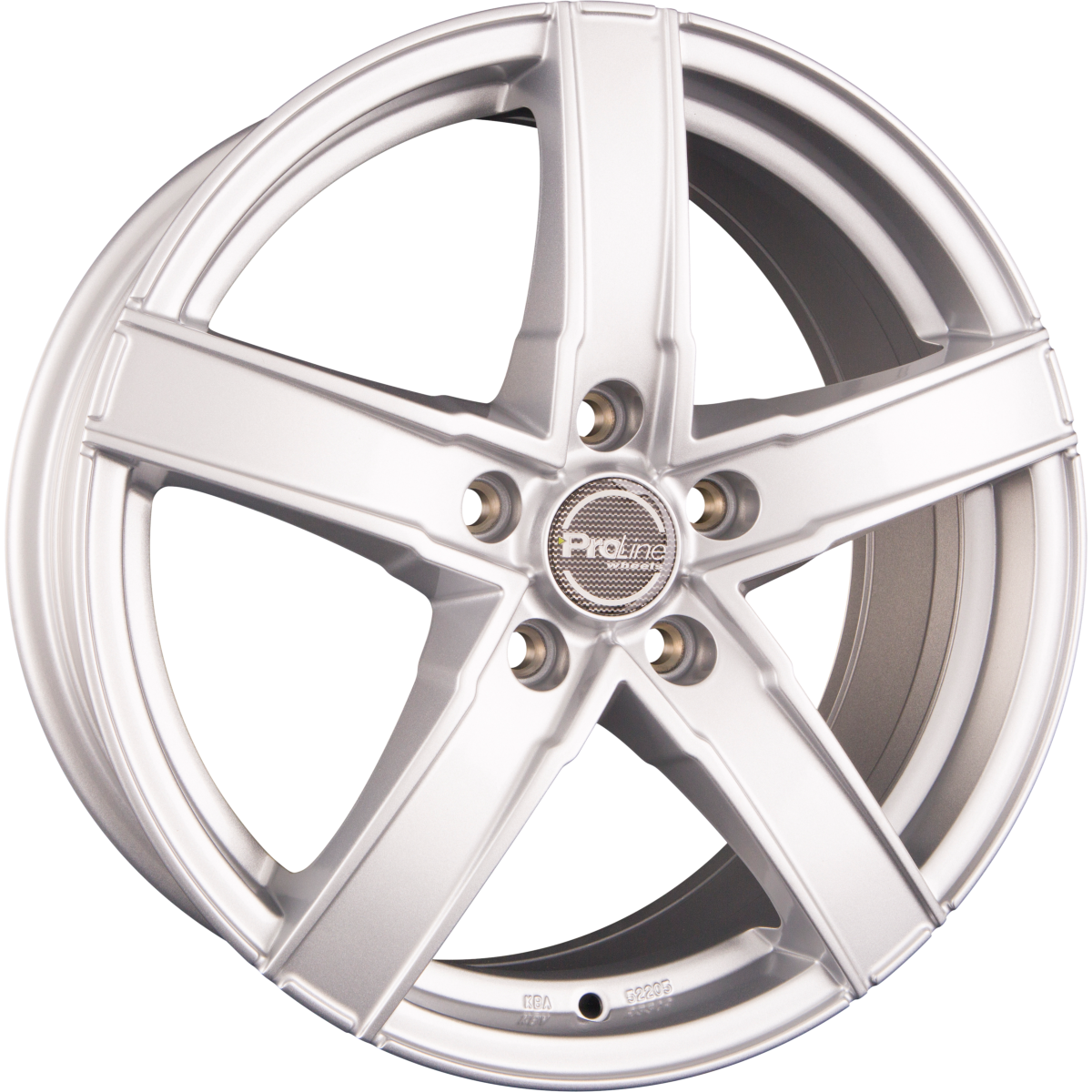 Proline SX100 Metallic Silver (MS) Alufelge 7x17 Zoll ET40 LK 5x114.3 ML74.1 – Bild 2