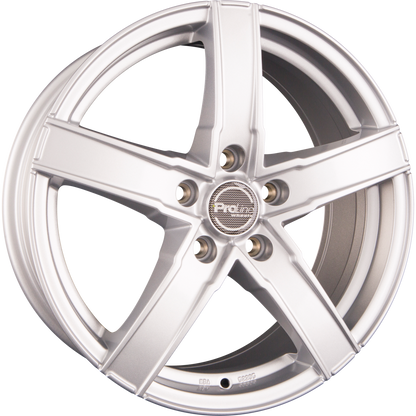 Proline SX100 Metallic Silver (MS) Alufelge 7x17 Zoll ET40 LK 5x114.3 ML74.1 – Bild 2