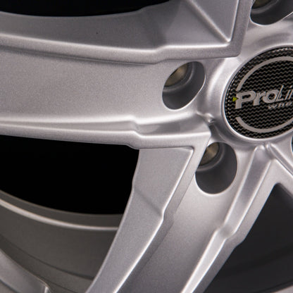 Proline SX100 Metallic Silver (MS) Alufelge 7x17 Zoll ET40 LK 5x114.3 ML74.1 – Bild 3