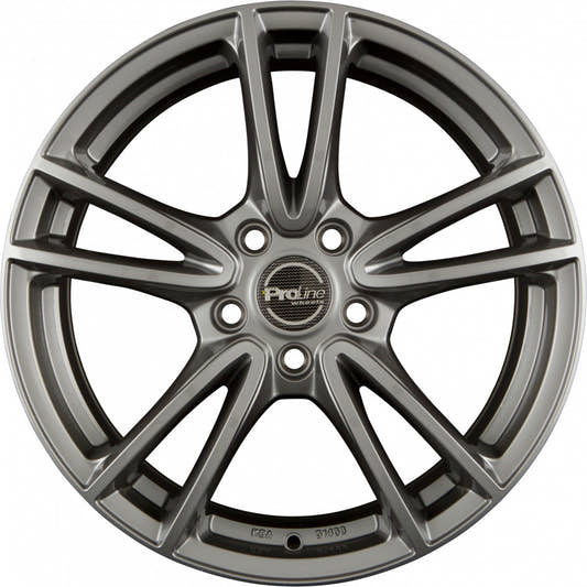 Proline CX300 grey glossy Alufelge 6.5x16 Zoll ET46 LK 5x112 ML66.5