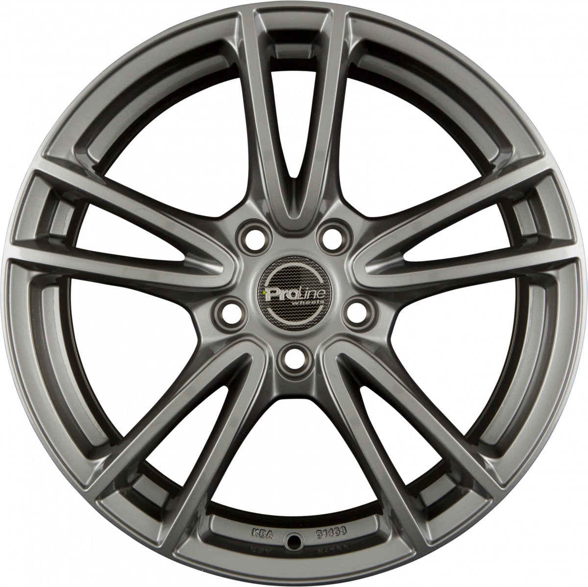 Proline CX300 grey glossy Alufelge 6.5x16 Zoll ET46 LK 5x112 ML66.5