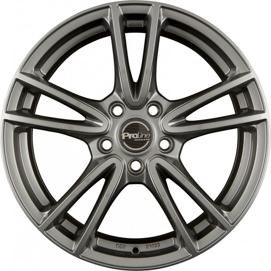 Proline CX300 grey glossy Alufelge 6.5x16 Zoll ET46 LK 5x112 ML66.5