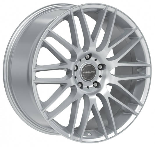 Proline PXK metallic silver Alufelge 8.5x19 Zoll ET40 LK 5x108 ML74.1